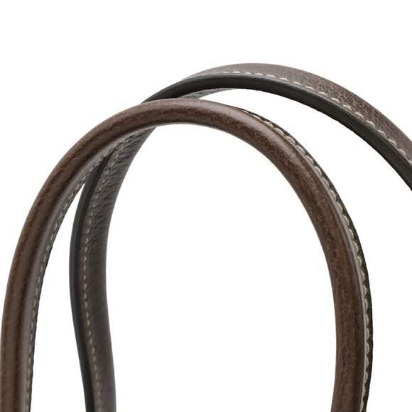 GUCCI Brown Leather Shoulder Bag - Picture 5 of 6